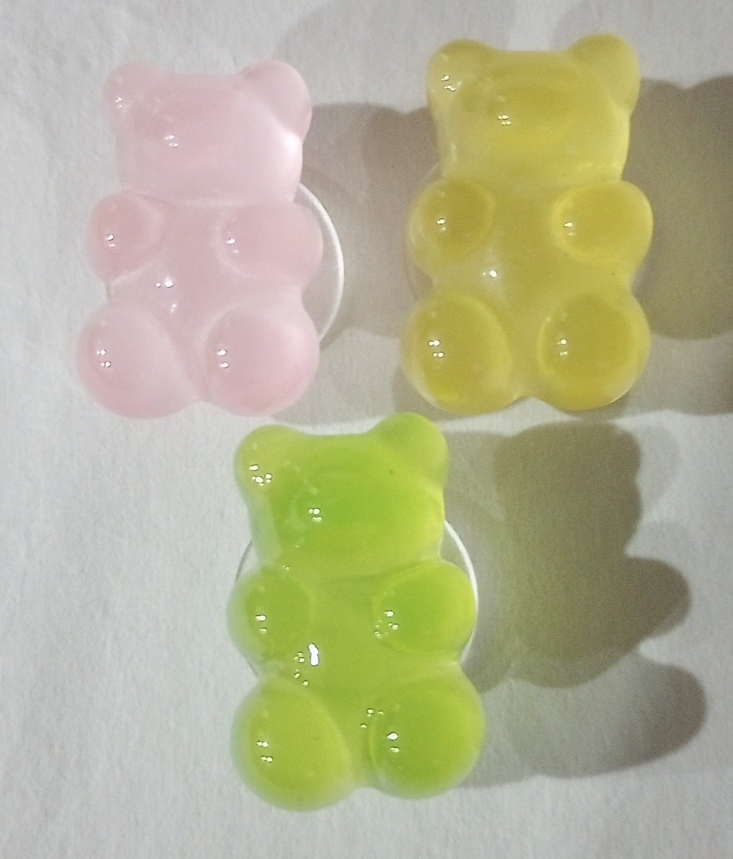 Neon Bears Croc Charms - 5 per pack